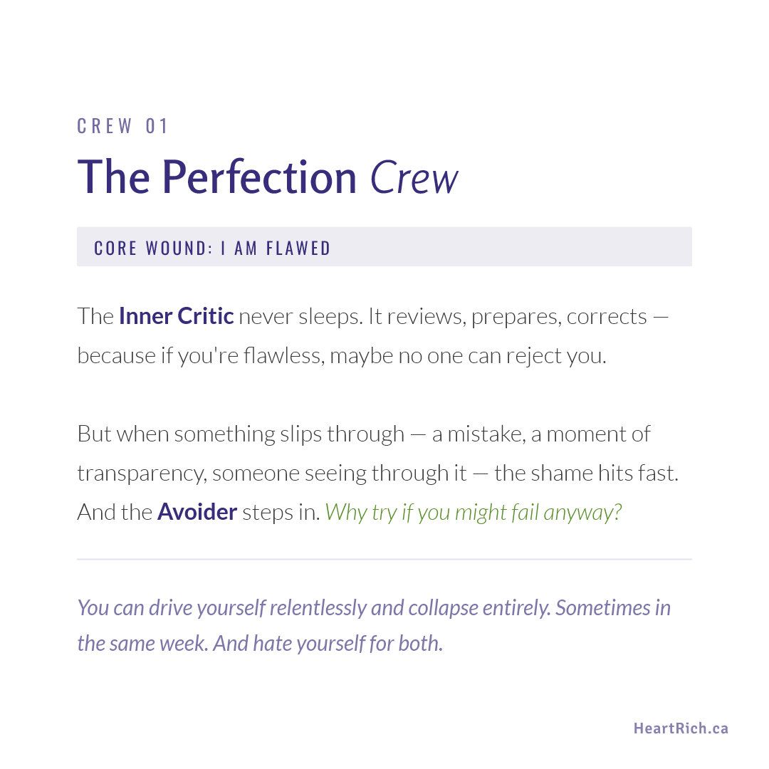 The Perfection Crew — Inner Crews Series by HeartRich