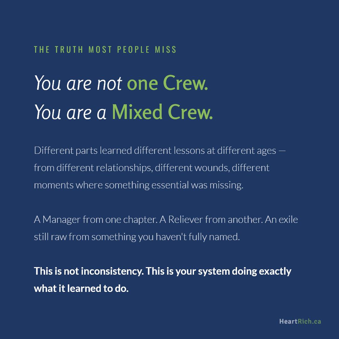 Mixed Crews — Inner Crews Series by HeartRich
