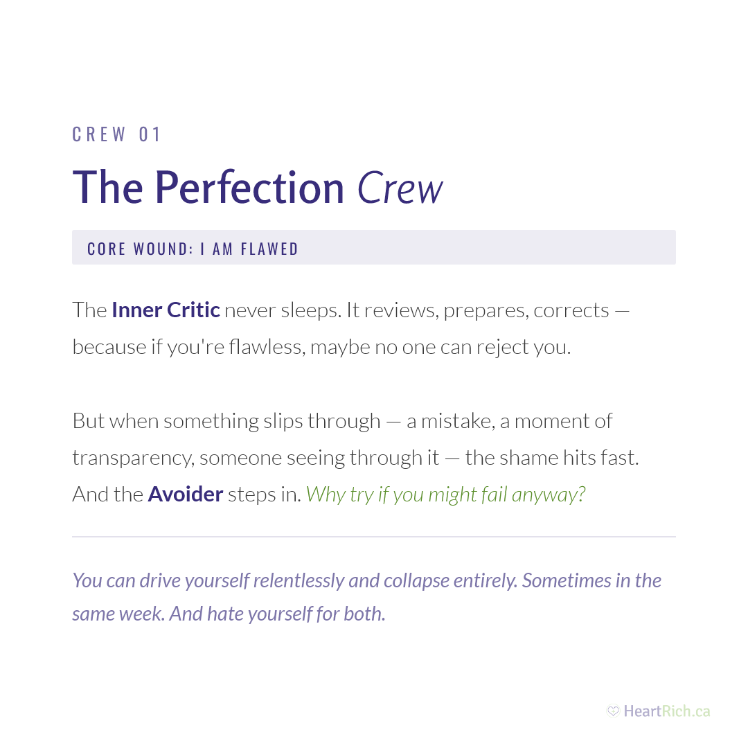 The Perfection Crew — Inner Crews Series by HeartRich