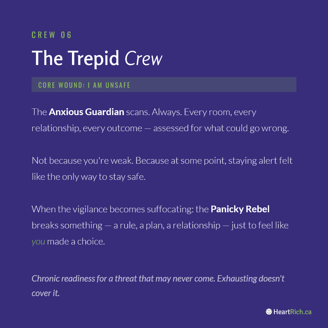 The Trepid Crew — Inner Crews Series by HeartRich