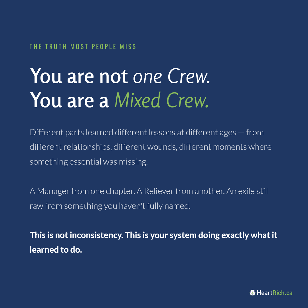 Mixed Crews — Inner Crews Series by HeartRich